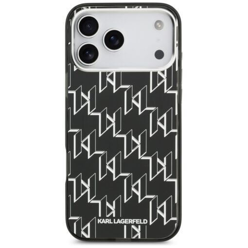 Karl Lagerfeld IML KL Monogram MagSafe case for iPhone 17 Pro Max black - Image 3