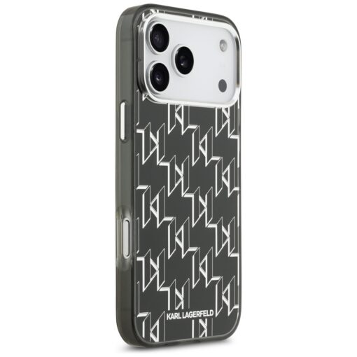 Karl Lagerfeld IML KL Monogram MagSafe case for iPhone 17 Pro Max black - Image 4