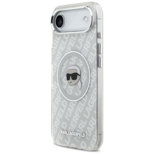 Karl Lagerfeld IML Karl Head Logo MagSafe case for iPhone Air grey - Image 2