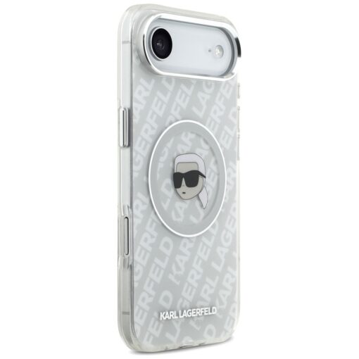 Karl Lagerfeld IML Karl Head Logo MagSafe case for iPhone Air grey - Image 4