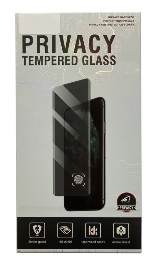 LCD kaitsev karastatud klaas Full Privacy Apple iPhone 17/17 Pro must