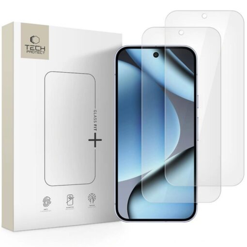 LCD kaitsev karastatud klaas Tech-Protect Glass Fit+ 2-Pack Google Pixel 9 Pro XL/10 Pro XL