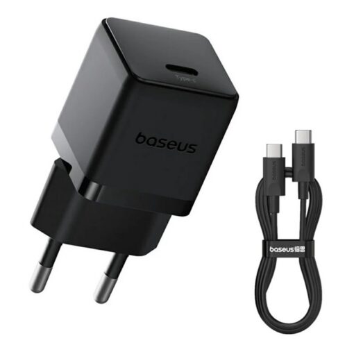 Laadija Baseus Palm 20W USB-C + USB-C to USB-C cable 1.0m must TZCCSUP-L01