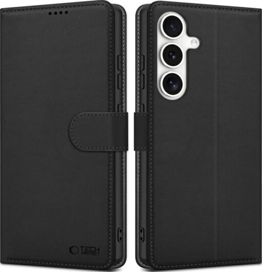 Telefoniümbris Tech-Protect Wallet Samsung S731 S25 FE must