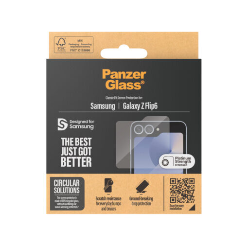Kaitseklaas välisekraanile, Samsung Galaxy Z Flip7 FE / Z Flip6, PanzerGlass - Image 6