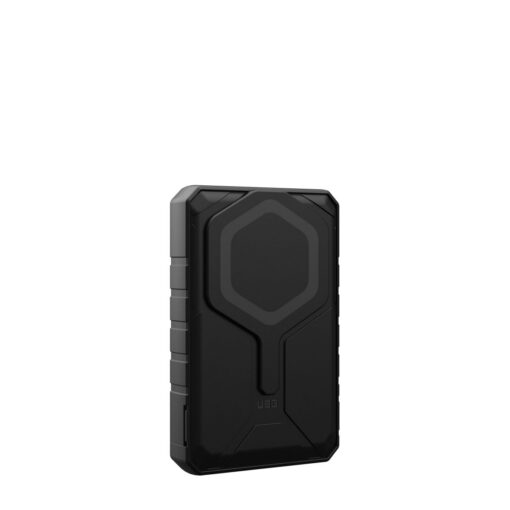 Akupank juhtmevaba laadimisega + USB-C ja USB-A pesaga, 10.000 mAh, 20W, must/hall, MagSafe ühilduv, tugijalaga, Urban Armor Gear (UAG) - Image 3