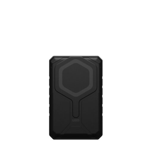 Akupank juhtmevaba laadimisega + USB-C ja USB-A pesaga, 10.000 mAh, 20W, must/hall, MagSafe ühilduv, tugijalaga, Urban Armor Gear (UAG) - Image 4