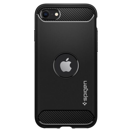 Kaitseümbris Rugged Armor, Apple iPhone SE (2020/2022), must, Spigen - Image 5