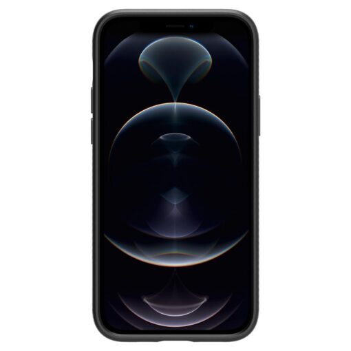 Kaitseümbris Liquid Air, Apple iPhone 12 / 12 Pro, must, Spigen - Image 12