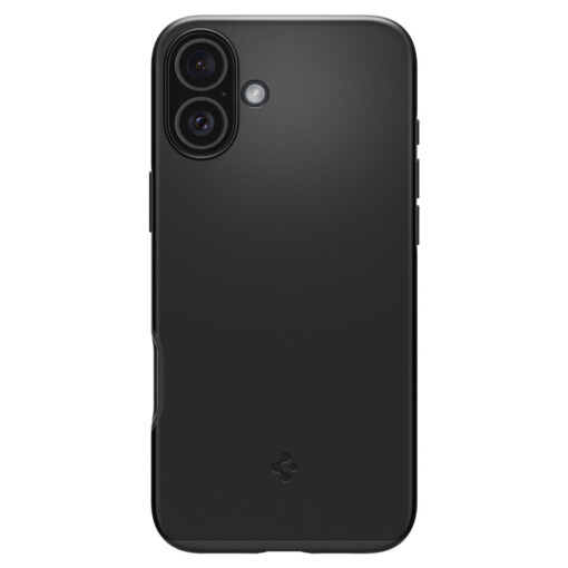 Kaitseümbris Thin Fit (MagFit), Apple iPhone 16 Plus, must, õhuke, MagSafe, Spigen - Image 2