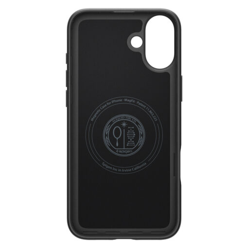 Kaitseümbris Thin Fit (MagFit), Apple iPhone 16 Plus, must, õhuke, MagSafe, Spigen - Image 4