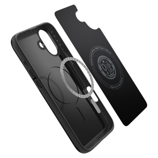 Kaitseümbris Thin Fit (MagFit), Apple iPhone 16 Plus, must, õhuke, MagSafe, Spigen - Image 8