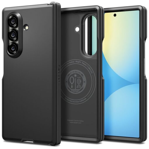 Kaitseümbris Tough Armor Pro (MagFit), Samsung Galaxy Z Fold7, must, Qi2/MagSafe toega, Spigen - Image 9