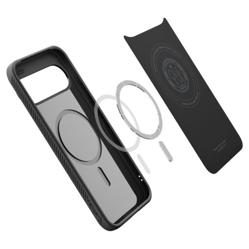 Kaitseümbris Liquid Air (MagFit), Google Pixel 10 Pro / Pixel 10, must, Qi2/MagSafe ühilduv, Spigen - Image 7