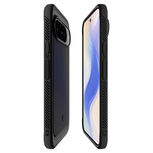 Kaitseümbris Rugged Armor (MagFit), Google Pixel 10 Pro / Pixel 10, must, Qi2/MagSafe ühilduv, Spigen - Image 7