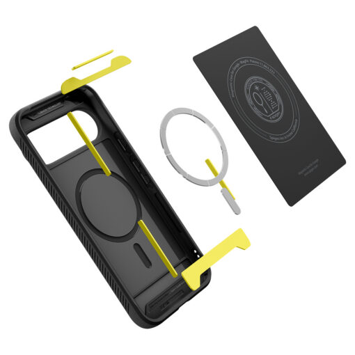 Kaitseümbris Rugged Armor (MagFit), Google Pixel 10 Pro / Pixel 10, must, Qi2/MagSafe ühilduv, Spigen - Image 8
