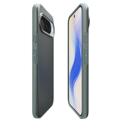 Kaitseümbris Thin Fit (MagFit), Google Pixel 10 Pro / Pixel 10, tumeroheline, Qi2/MagSafe ühilduv, Spigen - Image 6
