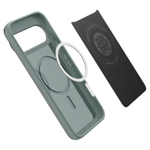 Kaitseümbris Thin Fit (MagFit), Google Pixel 10 Pro / Pixel 10, tumeroheline, Qi2/MagSafe ühilduv, Spigen - Image 7