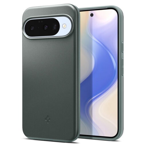Kaitseümbris Thin Fit (MagFit), Google Pixel 10 Pro / Pixel 10, tumeroheline, Qi2/MagSafe ühilduv, Spigen - Image 8