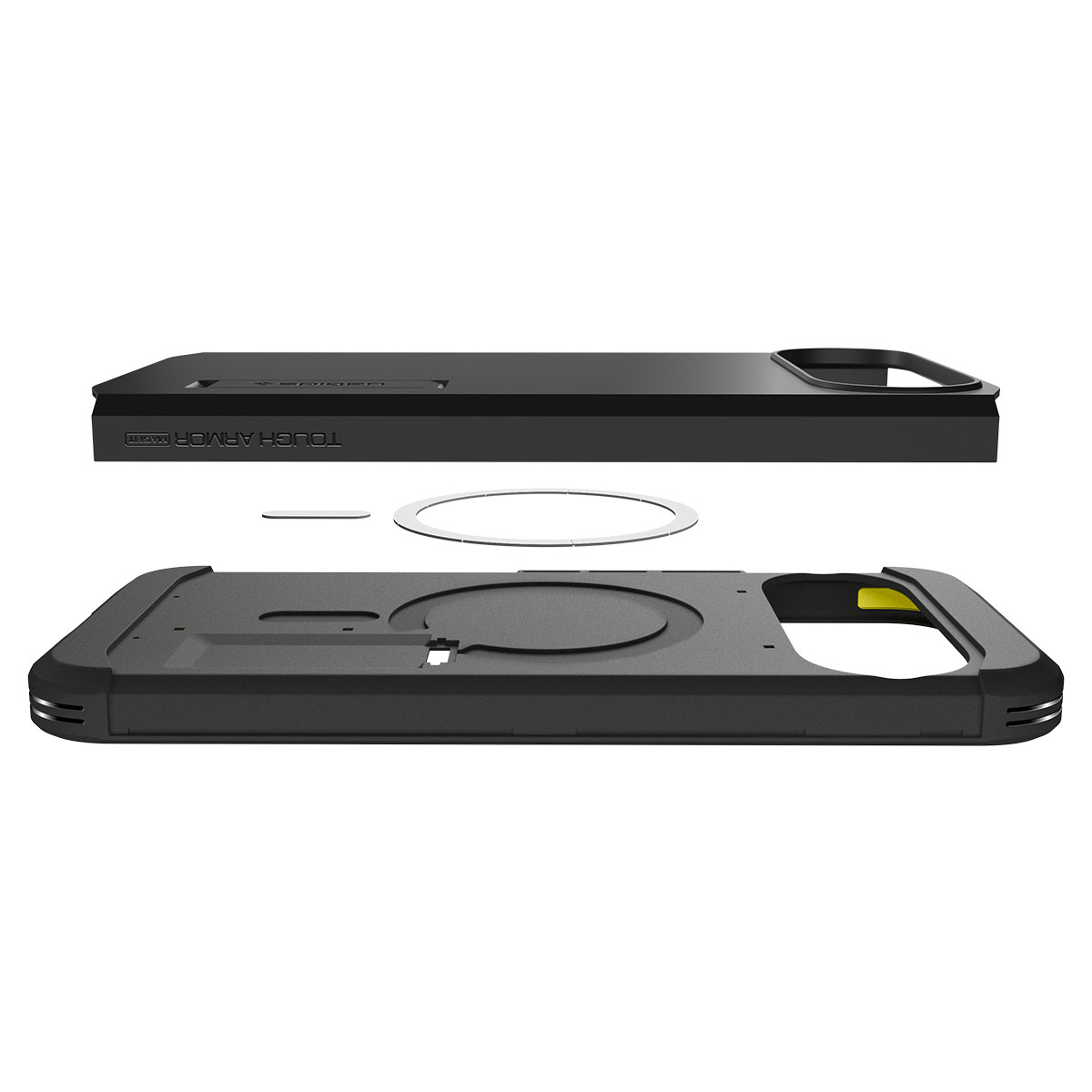 Kaitseümbris Tough Armor AI (MagFit), Google Pixel 10 Pro / Pixel 10, must, tugijalaga, Qi2/MagSafe ühilduv, Spigen - Image 8