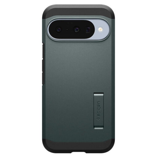 Kaitseümbris Tough Armor AI (MagFit), Google Pixel 10 Pro / Pixel 10, tumeroheline, tugijalaga, Qi2/MagSafe ühilduv, Spigen - Image 2