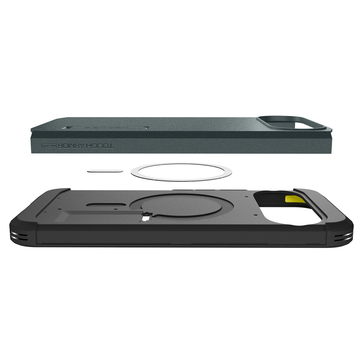 Kaitseümbris Tough Armor AI (MagFit), Google Pixel 10 Pro / Pixel 10, tumeroheline, tugijalaga, Qi2/MagSafe ühilduv, Spigen - Image 8