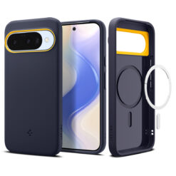 Kaitseümbris Nano Pop (MagFit), Google Pixel 10 Pro / Pixel 10, tumesinine, Qi2/MagSafe ühilduv, Spigen