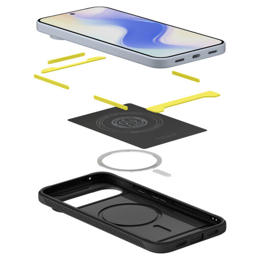 Kaitseümbris Rugged Armor (MagFit), Google Pixel 10 Pro XL, must, Qi2/MagSafe ühilduv, Spigen - Image 8