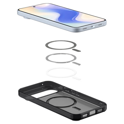Kaitseümbris Ultra Hybrid (MagFit), Google Pixel 10 Pro XL, tume läbipaistev, Qi2/MagSafe ühilduv, Spigen - Image 7