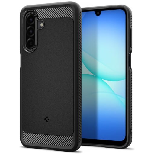 Kaitseümbris Rugged Armor, Samsung Galaxy A17 / A17 5G, must, Spigen