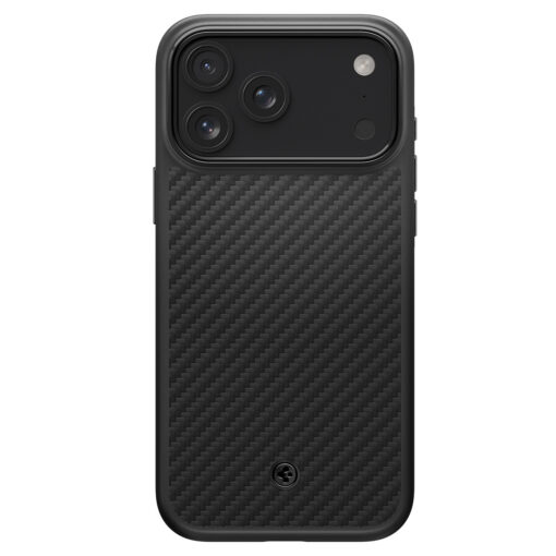 Kaitseümbris Enzo Aramid T (MagFit), Apple iPhone 17 Pro, must, MagSafe ühilduv, kaamera nupuga, Spigen - Image 2