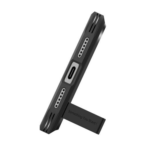 Kaitseümbris Tough Armor T (MagFit), Apple iPhone 17 Pro, must, tugijalaga, MagSafe ühilduv, kaamera nupuga, Spigen - Image 6