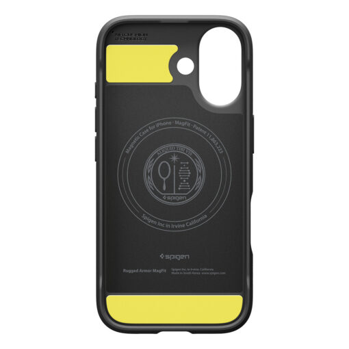 Kaitseümbris Rugged Armor (MagFit), Apple iPhone 17, must, MagSafe ühilduv, Spigen - Image 3