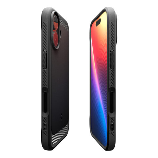 Kaitseümbris Rugged Armor (MagFit), Apple iPhone 17, must, MagSafe ühilduv, Spigen - Image 6