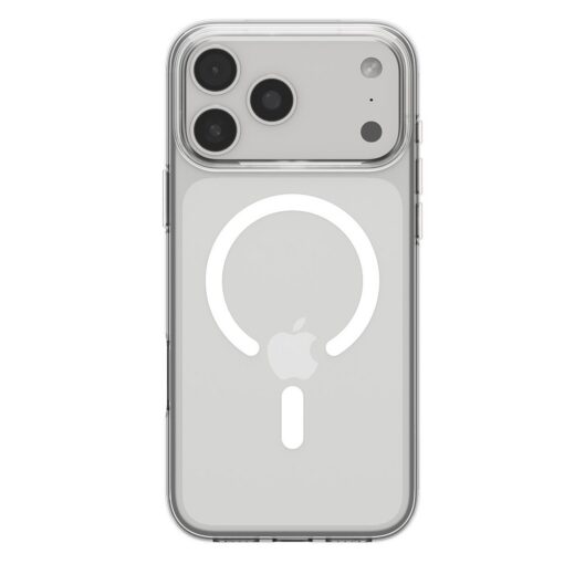 Kaitseümbris Liquid Crystal (MagFit), Apple iPhone 17 Pro Max, läbipaistev valge MagSafe ringiga, Spigen - Image 2