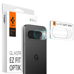 Tagakaamerate kaitseklaas Optik EZ Fit, Google Pixel 10 Pro, komplektis 2tk, Spigen