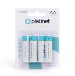 Alkaline battery Platinet LR6 / AA (4pcs)