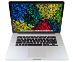 Apple MacBook Pro (Retina, 15" Late 2013) Hõbedane (uuskasutatud) - Klass C (keskmine)