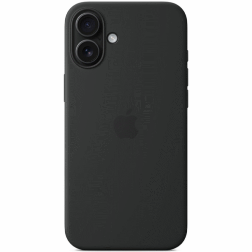 Apple iPhone 16 Plus Silicone Case with MagSafe Black - (uus)