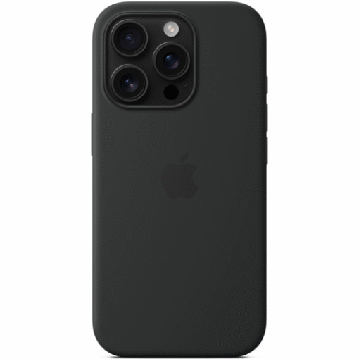 Apple iPhone 16 Pro Silicone Case with MagSafe Black - (uus)