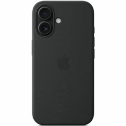 Apple iPhone 16 Silicone Case with MagSafe Black - (uus)
