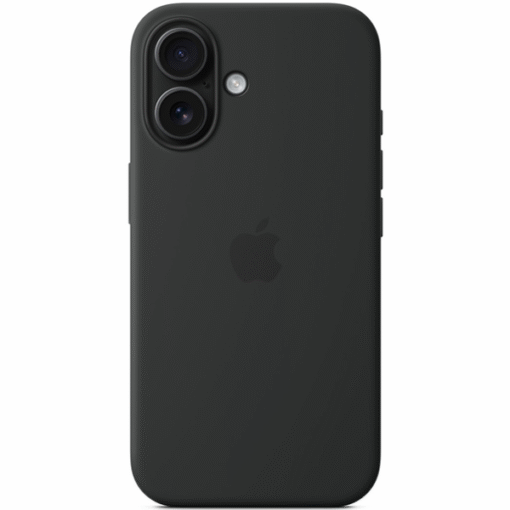 Apple iPhone 16 Silicone Case with MagSafe Black - (uus)