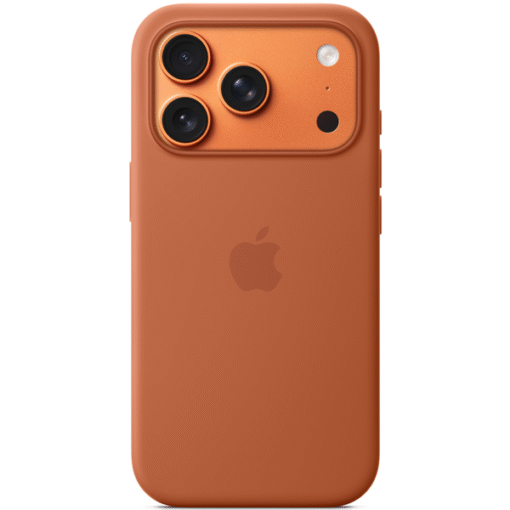 Apple iPhone 17 Pro Silicone Case with MagSafe Terra Cotta - (uus)