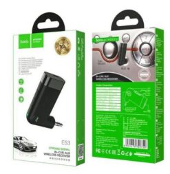 Audio adapter HOCO E53 3.5mm Aux Bluetooth 5.0 black