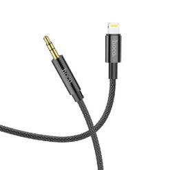 Audio adapter HOCO UPA19 lightning to 3,5mm(p) black (1M)