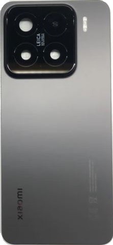 Back cover for Xiaomi 15 Black with camera lens ORG