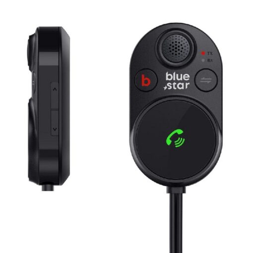 Bluetooth transmiter Blue Star (BT62) (bluetooth v5.3; 3,5mm) black
