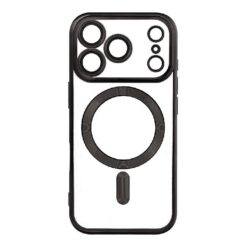 Case Electro Mag Cover (MagSafe) skirtas iPhone 17 Pro Max (full ring) black