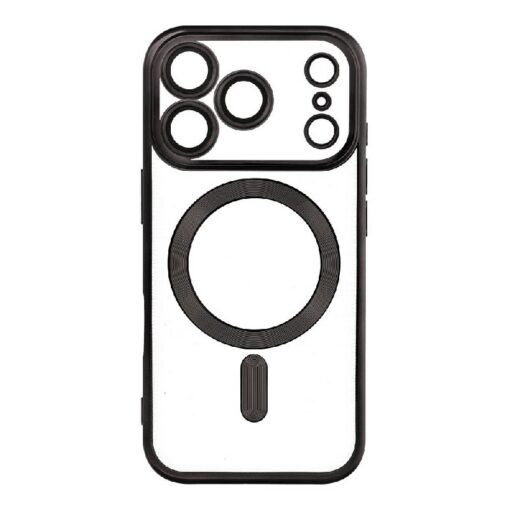 Case Electro Mag Cover (MagSafe) skirtas iPhone 17 Pro (full ring) black