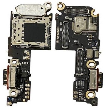 Flex Xiaomi 13 with charging connector and microphone, SIM card contact original (service pack)